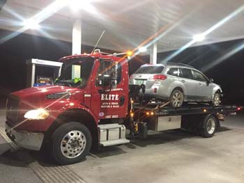 gas station tow